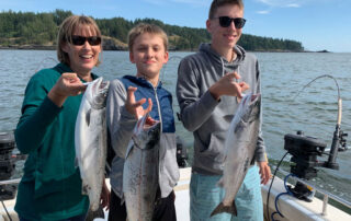 First Fish Charters salmon fishing Vancouver BC